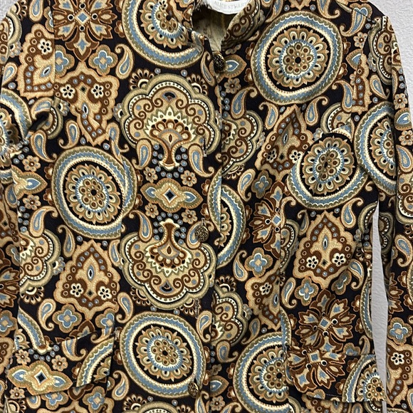 Size Medium Alice Stuart pasley blazer - Picture 3 of 4